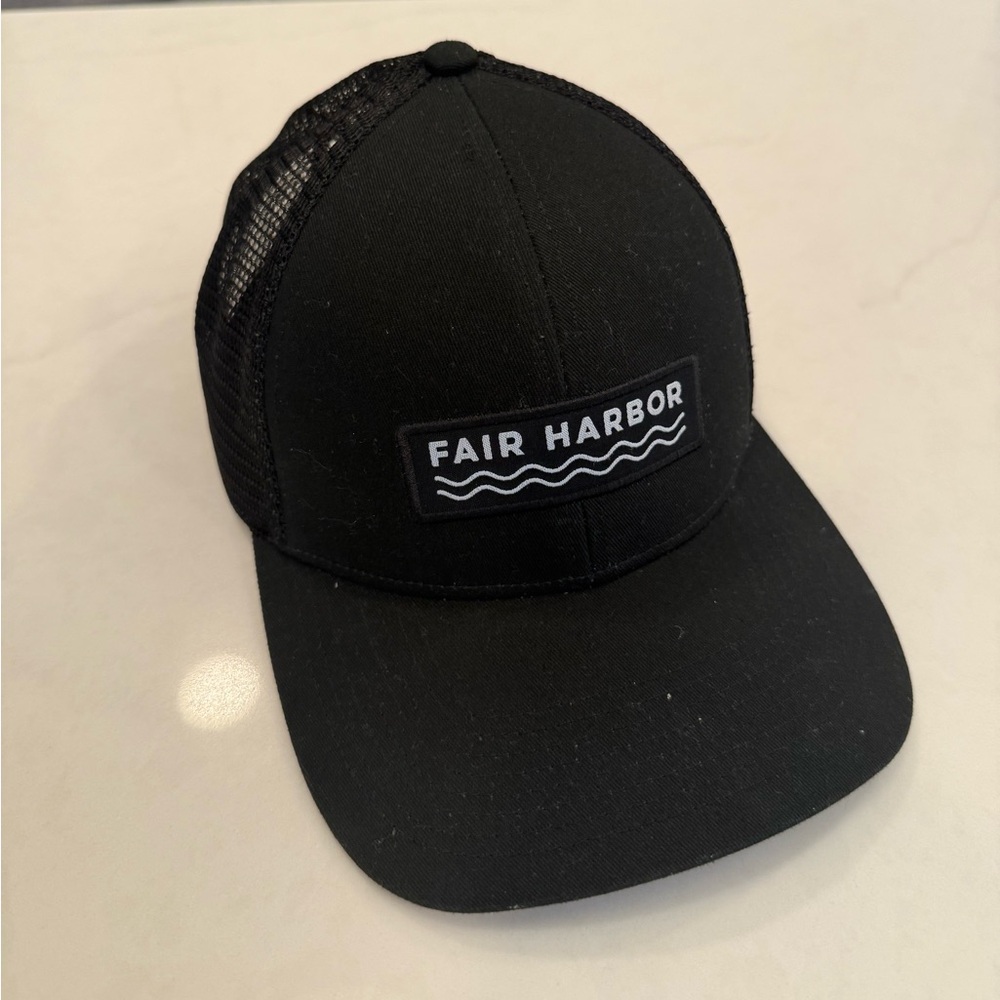 Fair Harbor Black Mesh SnapBack